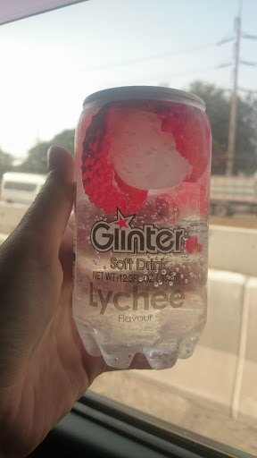 Glinter soft drink lychee