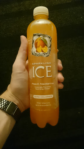 Sparkling Ice peach