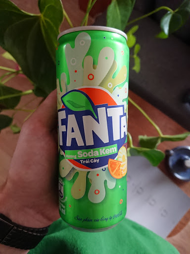 Fanta Fruity Cream Soda Soda Kem